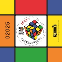 A képen a rubik blokk látható.