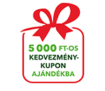 5000 Ft-os kedvezménykupon ajándékba