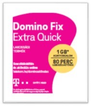 Telekom Domino Fix Extra Quick kártya