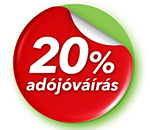 20% adójóváírás