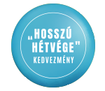 „Hosszú hétvége” kedvezmény